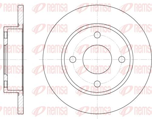 Remsa 6427.00 - Disc frana parts5.com