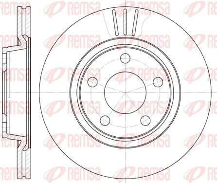 Remsa 6548.10 - Δισκόπλακα parts5.com