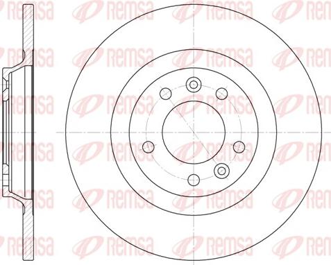 Remsa 6690.00 - Disc frana parts5.com