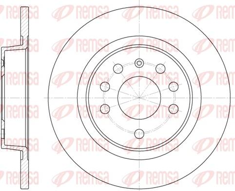 Remsa 6688.00 - Disc frana parts5.com