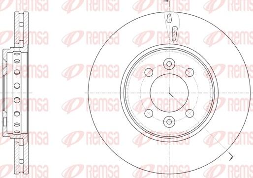 Remsa 61499.10 - Δισκόπλακα parts5.com