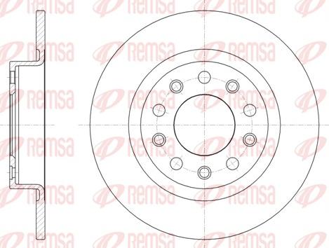 Remsa 61445.00 - Disco de freno parts5.com