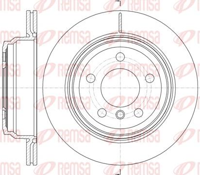 Remsa 61453.10 - Disc frana parts5.com