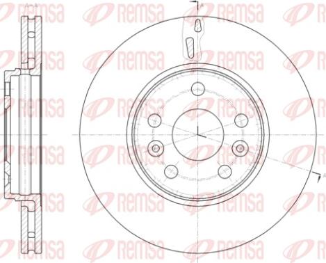 Remsa 61411.10 - Δισκόπλακα parts5.com