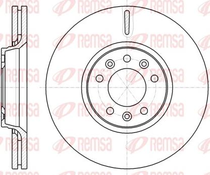 Remsa 61054.10 - Disc frana parts5.com