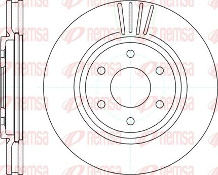 Remsa 61037.10 - Piduriketas parts5.com