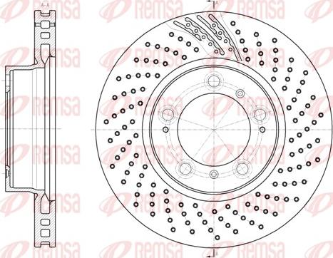 Remsa 61133.11 - Brake Disc parts5.com