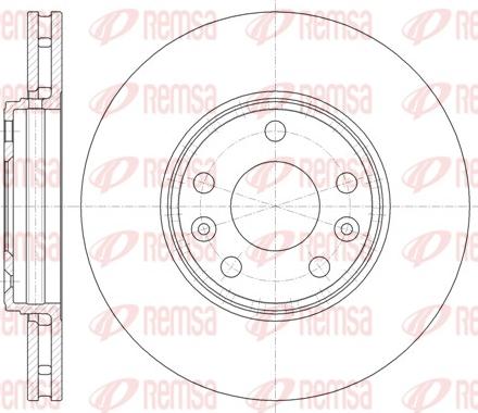 Remsa 61344.10 - Δισκόπλακα parts5.com