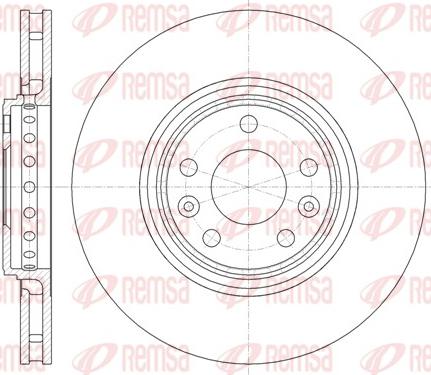 Remsa 61345.10 - Δισκόπλακα parts5.com