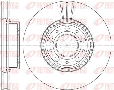 Remsa 6304.10 - Disc frana parts5.com