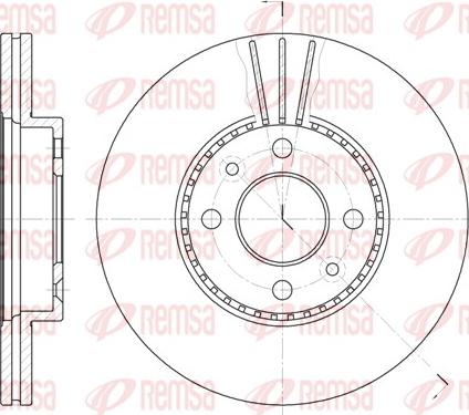 Remsa 6227.10 - Féktárcsa parts5.com