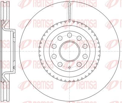 Remsa 6791.10 - Disc frana parts5.com