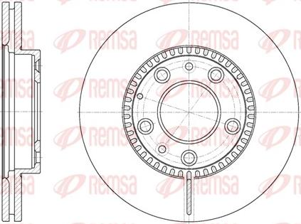 Remsa 6767.10 - Disc frana parts5.com