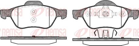 Remsa 0962.00 - Jarrupala, levyjarru parts5.com