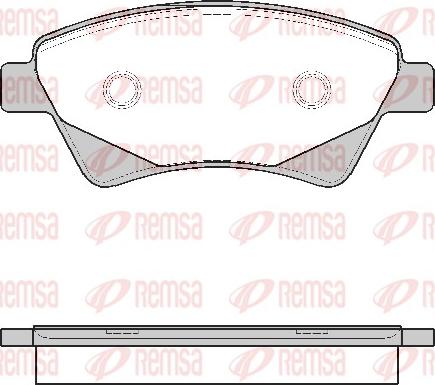 Remsa 0976.20 - Jarrupala, levyjarru parts5.com