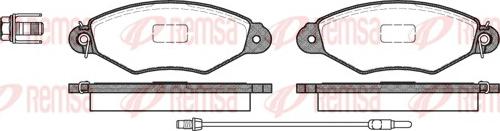 Remsa 0643.01 - Jarrupala, levyjarru parts5.com