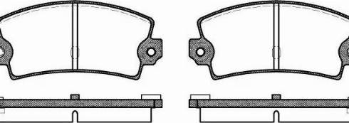 Remsa 0021.36 - Brake Pad Set, disc brake parts5.com