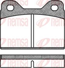 Remsa 0073.00 - Set placute frana,frana disc parts5.com