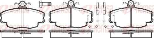 Remsa 0141.02 - Set placute frana,frana disc parts5.com