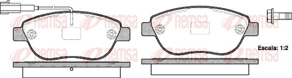 Remsa 0859.11 - Jarrupala, levyjarru parts5.com