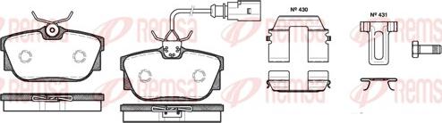 Remsa 0767.12 - Jarrupala, levyjarru parts5.com