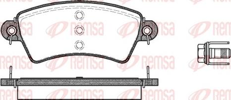 Remsa 0726.00 - Jarrupala, levyjarru parts5.com