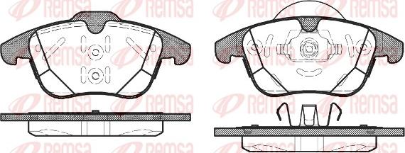 Remsa 1482.00 - Jarrupala, levyjarru parts5.com