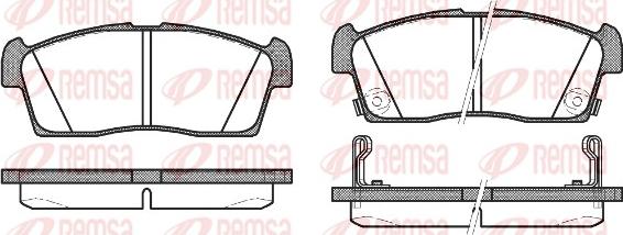 Remsa 1199.02 - Jarrupala, levyjarru parts5.com