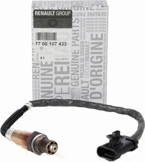 RENAULT 77 00 107 433 - Lambda-sonda parts5.com