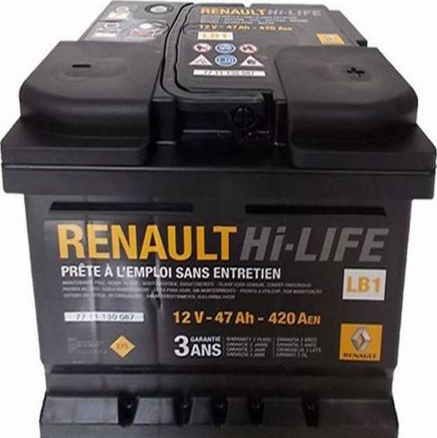 RENAULT 7711130087 - Starter Battery parts5.com