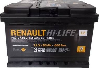 RENAULT 7711238597 - Starter Battery parts5.com