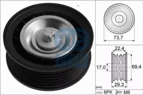 Mercedes-Benz 2762020119 - Rola ghidare / conducere, curea transmisie parts5.com