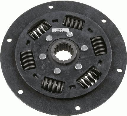 SACHS 1866 600 005 - Amortizor torsiune, ambreiaj parts5.com