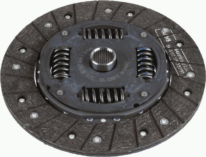 SACHS 1 862 265 031 - Disk spojke parts5.com