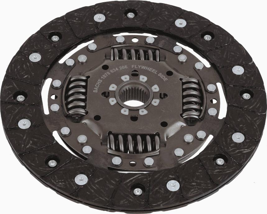 SACHS 1878 634 266 - Clutch Disc parts5.com