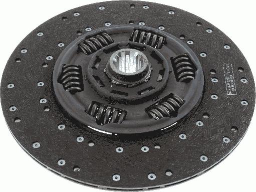 SACHS 1 878 004 104 - Tarcza sprzęgła parts5.com