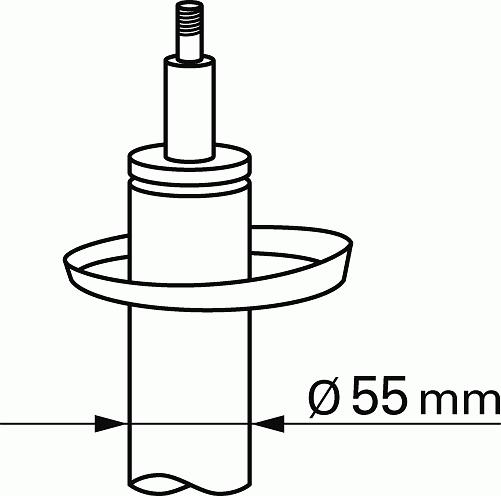 SACHS 311 863 - Amortizer parts5.com