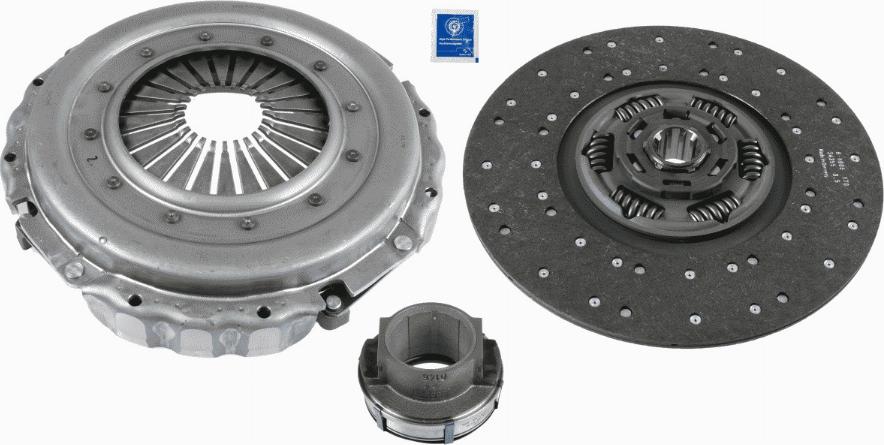 SACHS 3 400 700 466 - Set ambreiaj parts5.com