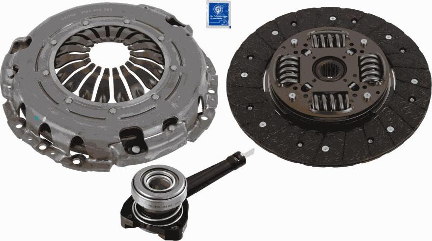 SACHS 3000 990 483 - Комплект съединител parts5.com