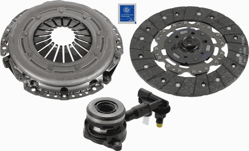 SACHS 3000 990 422 - Zestaw sprzęgieł parts5.com