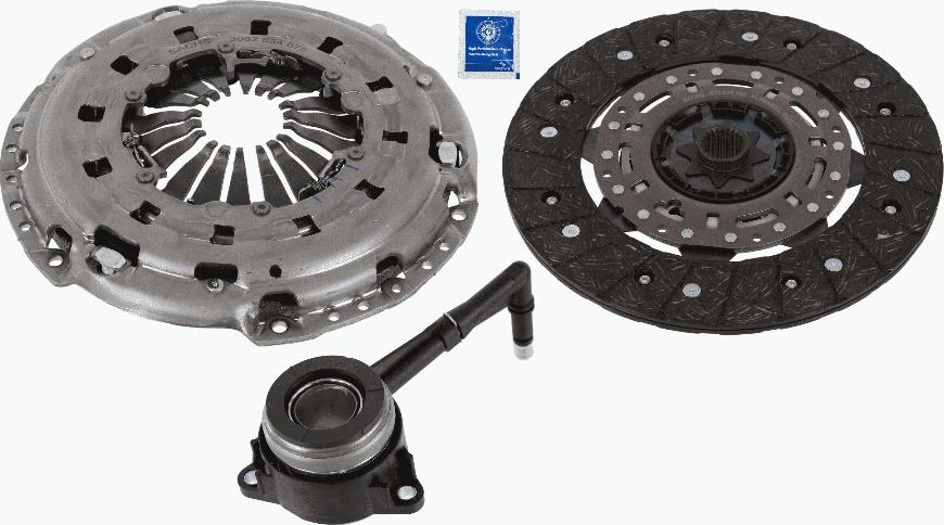 SACHS 3000 990 589 - Spojková sada parts5.com