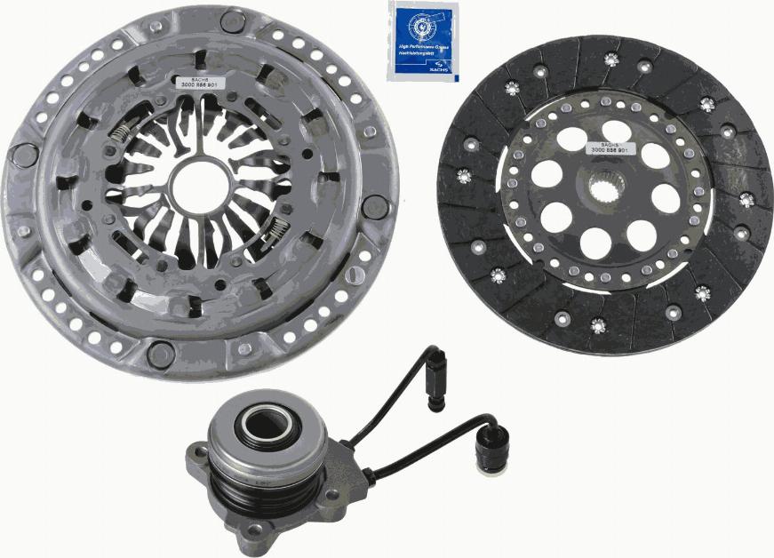 SACHS 3000 990 049 - Kupplungssatz parts5.com