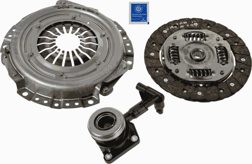 SACHS 3000 990 084 - Set ambreiaj parts5.com