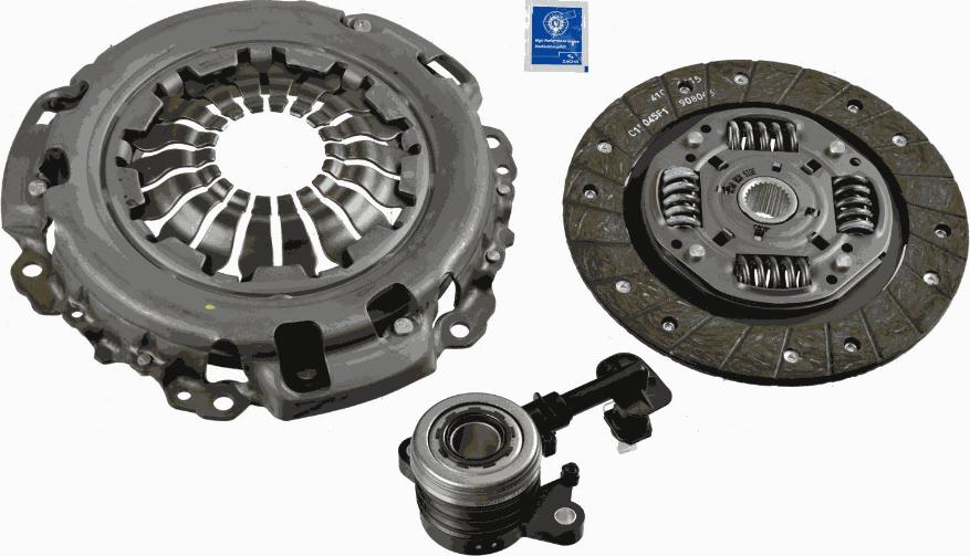 SACHS 3000 990 356 - Set ambreiaj parts5.com