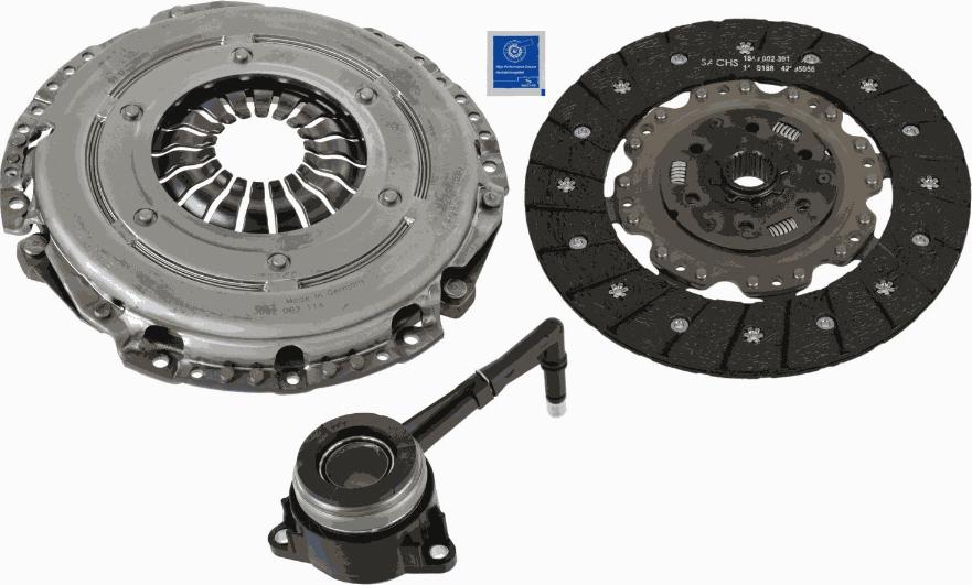 SACHS 3000 990 350 - Σετ συμπλέκτη parts5.com