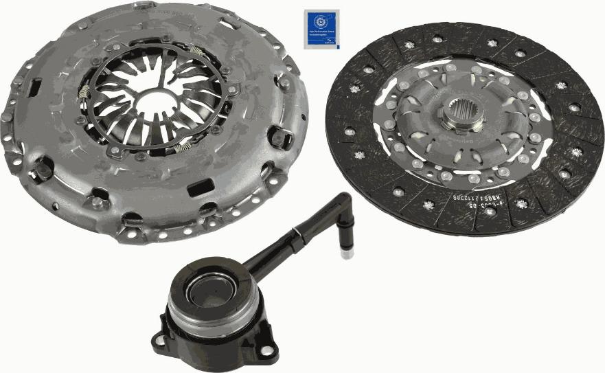 SACHS 3000 990 318 - Komplet kvačila parts5.com