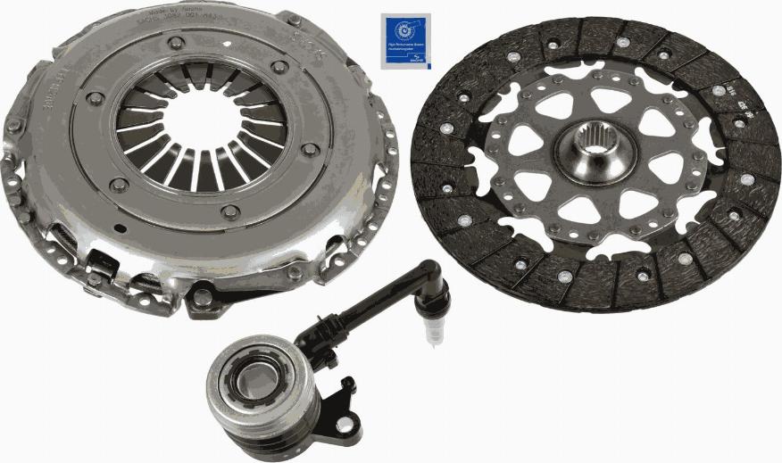 SACHS 3000 990 385 - Комплект съединител parts5.com