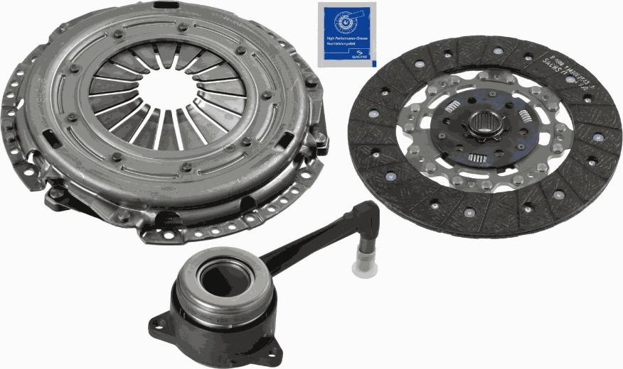 SACHS 3000 990 332 - Комплект сцепления parts5.com