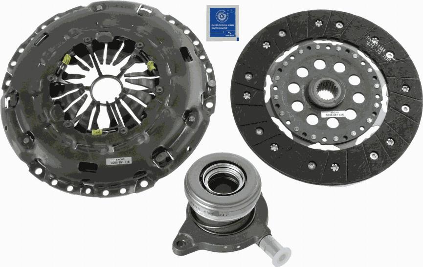 SACHS 3000 990 250 - Clutch Kit parts5.com