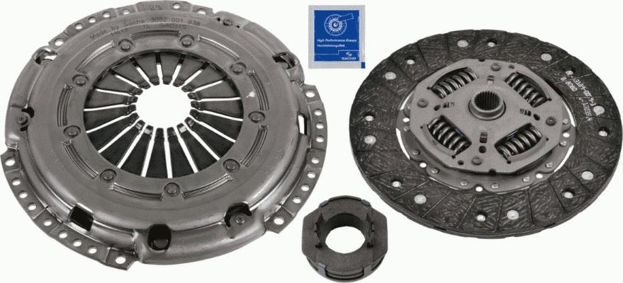 SACHS 3000 950 956 - Komplet kvačila parts5.com